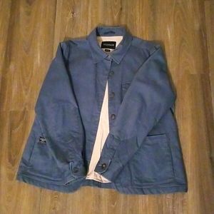 Wildfang blue canvas workmans jacket size L